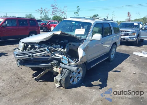 2000 Toyota 4Runner Sr5 V6 from USA, damaged, VIN JT3GN86RXY0166255